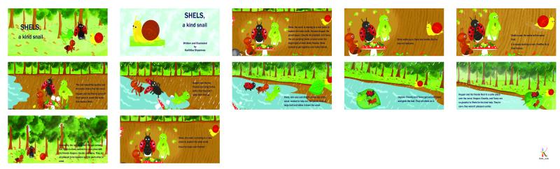 Illustrated story book